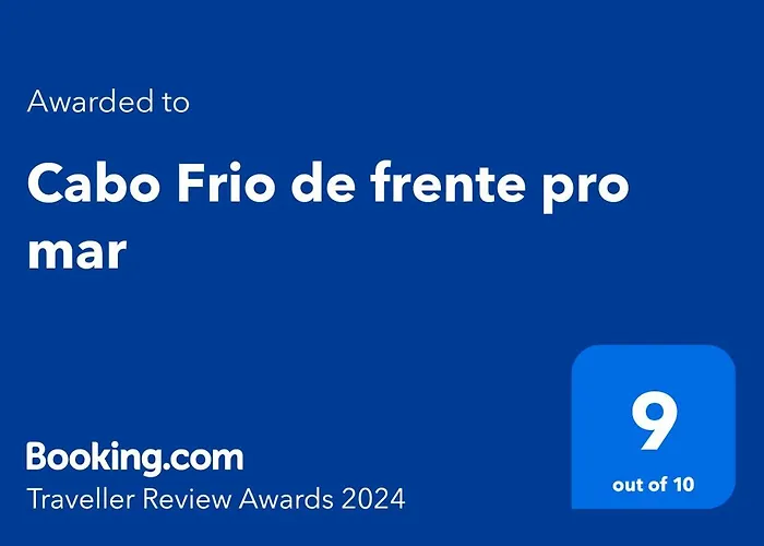 Cabo Frio, Piscina De Frente Pro Mar, Pe Na Areia