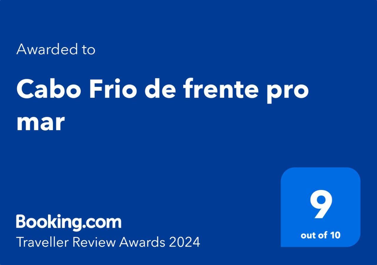 Cabo Frio, Piscina De Frente Pro Mar, Pe Na Areia Holiday home *